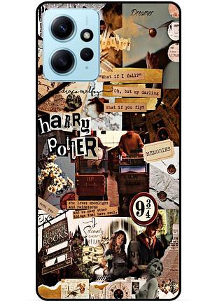 Силиконовый бампер чехол для xiaomi redmi note 12 гарри поттер harry potter
