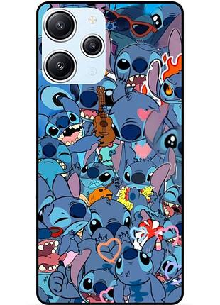 Силіконовий бампер чохол для xiaomi redmi 12 з картинкою стіч stitch