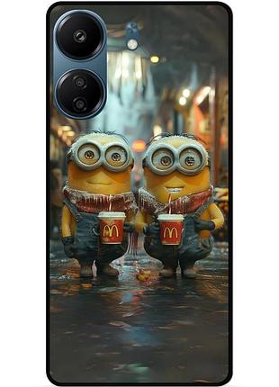 Силіконовий чохол бампер для xiaomi redmi a5 з малюнком міньйони minion