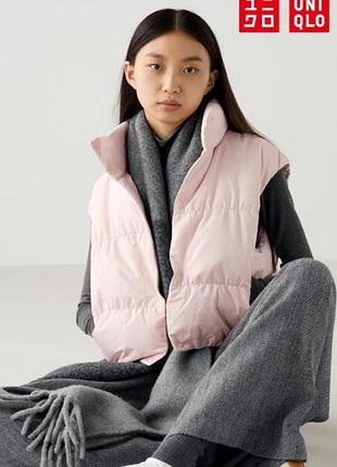 Пуховый жилет uniqlo