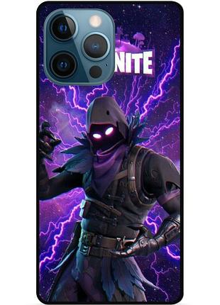 Силиконовый чехол бампер для iphone 13 pro с картинкой fortnite фортнайт