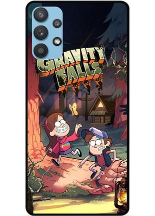 Силиконовый бампер чехол для samsung a32 с рисунком gravity falls гравити фолз