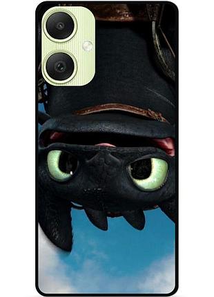Чехол силиконовый для samsung a04e с картинкой как приручить дракона dragon