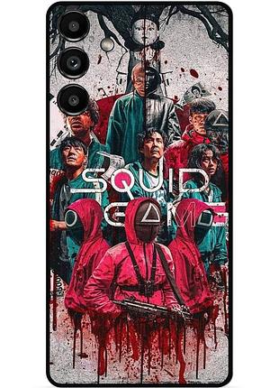 Силіконовий чохол бампер для samsung s23 plus з малюнком гра в кальмара