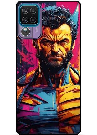 Чехол силиконовый бампер для samsung a22 с рисунком росомаха marvel логан