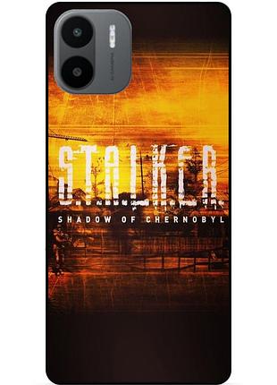 Чехол силиконовый бампер для xiaomi redmi a2 с рисунком stalker сталкер