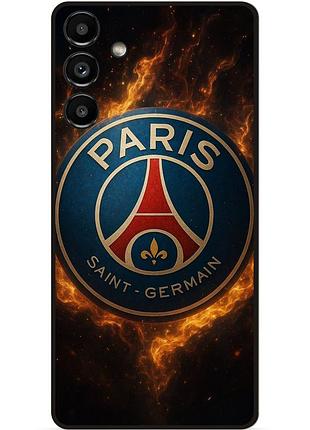 Чехол силиконовый бампер для samsung s21 plus с рисунком psg псж