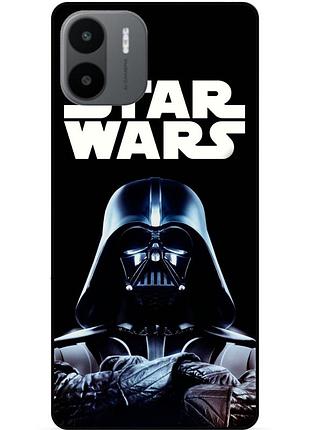 Силиконовый бампер чехол для xiaomi redmi a2 с рисунком star wars звездные войны дарт вейдер