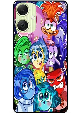 Силіконовий чохол бампер для samsung a06 з малюнком головоломка