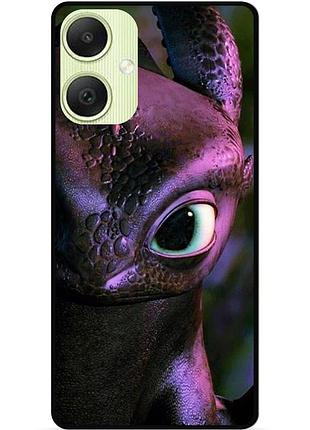 Силиконовый чехол для samsung a04e с картинкой как приручить дракона dragon