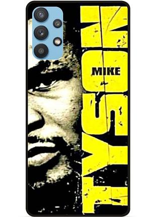 Чехол силиконовый бампер для samsung a32 с рисунком tyson майкл тайсон