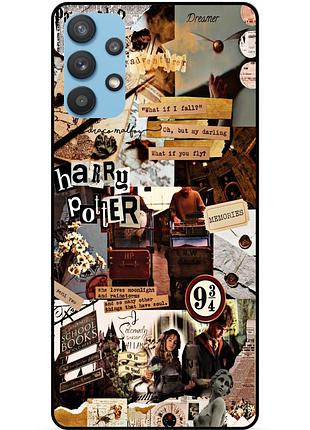 Силиконовый бампер чехол для samsung a32 гарри поттер harry potter