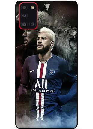 Силиконовый бампер чехол для samsung a21s с рисунком neymar неймар