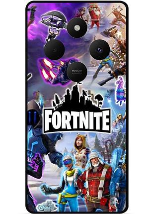 Силіконовий чохол бампер для tecno spark 30c гра fortnite фортнайт