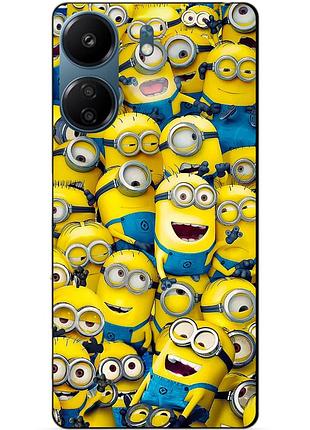 Силіконовий чохол бампер для xiaomi redmi a5 з малюнком міньйони minion
