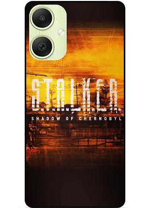 Силіконовий бампер чохол для samsung a06 з малюнком stalker сталкер