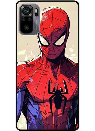 Силіконовий чохол бампер для xiaomi redmi note 10s людина-павук spider man