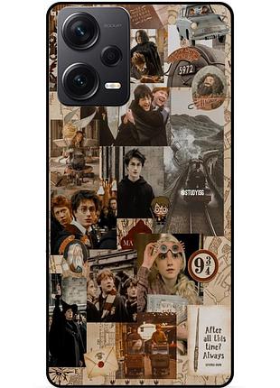 Силиконовый бампер чехол для xiaomi redmi note 12 pro plus harry potter гарри поттер