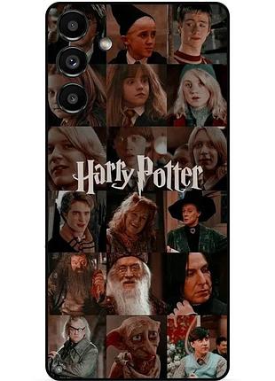 Силиконовый бампер чехол для samsung s22 с рисунком harry potter гарри поттер
