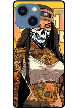 Чехол силиконовый бампер для iphone 14 plus gta гта