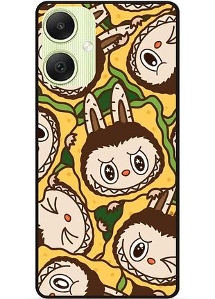 Чехол силиконовый бампер для samsung a06 лабубу labubu