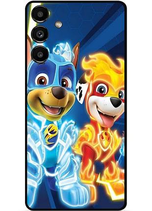 Чехол силиконовый для samsung s23 щенячий патруль