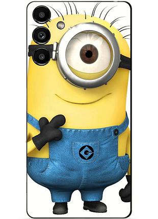 Силіконовий чохол бампер для samsung s22 plus з малюнком міньйон кевін minion