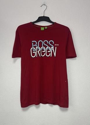 Hugo boss green tee original чоловіча футболка босс оригінал