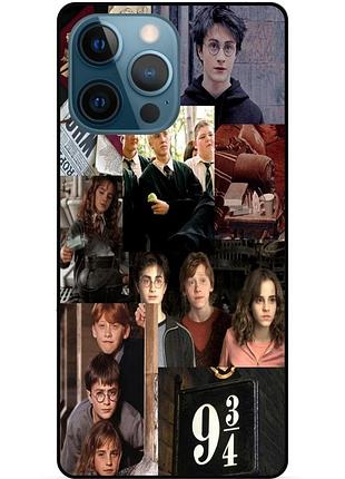 Силиконовый бампер чехол для iphone 13 pro с картинкой harry potter гарри поттер