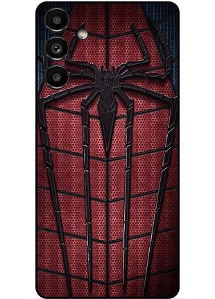 Силиконовый бампер чехол для samsung m52 с картинкой человек паук spider man