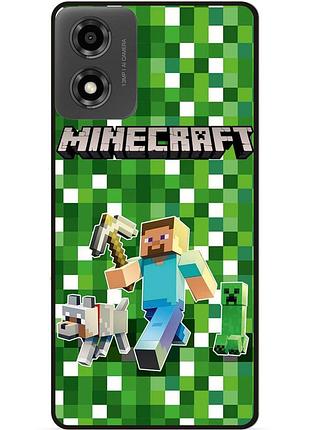 Силиконовый чехол бампер для iphone 16 plus с рисунком 6
