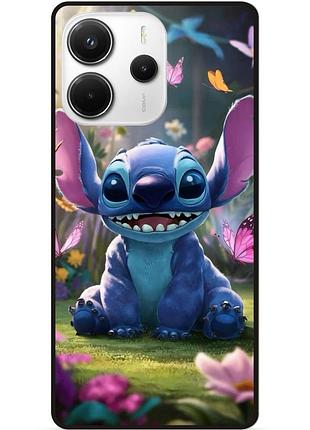 Силіконовий бампер чохол для xiaomi redmi note 14 стіч stitch