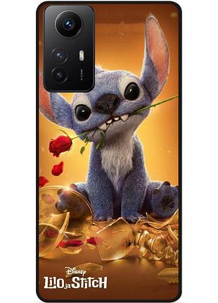 Силіконовий бампер чохол для xiaomi redmi note 12s стіч stitch