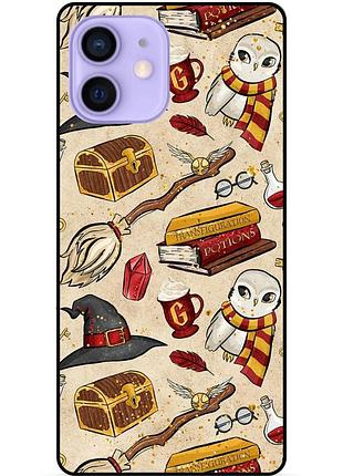 Силиконовый бампер чехол для iphone 11 с картинкой gryffindor гриффиндор гарри поттер harry potter