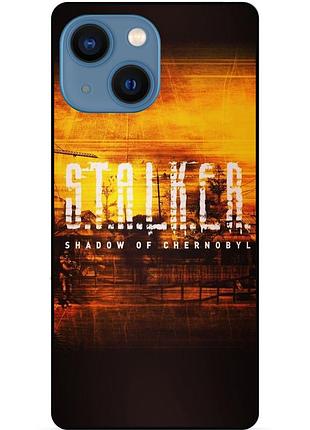 Силіконовий бампер чохол для iphone 15 з малюнком stalker сталкер