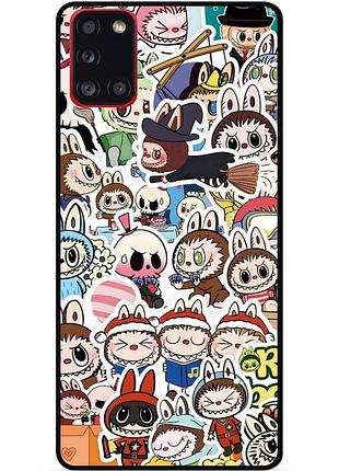 Силиконовый чехол бампер для samsung m51 лабубу labubu