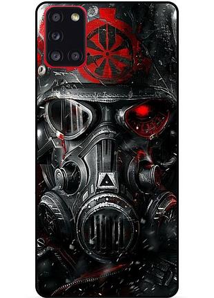 Чехол силиконовый бампер для samsung m51 с рисунком сталкер stalker
