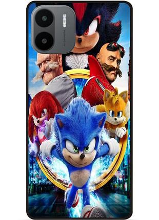 Чехол силиконовый бампер для xiaomi redmi a2 с картинкой соник sonik