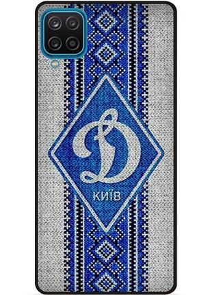 Силиконовый чехол бампер для samsung a22 с рисунком динамо киев