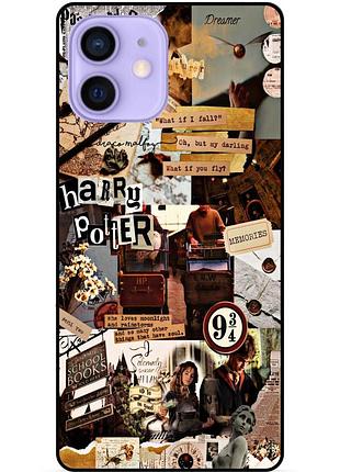 Силиконовый бампер чехол для iphone 12 mini гарри поттер harry potter