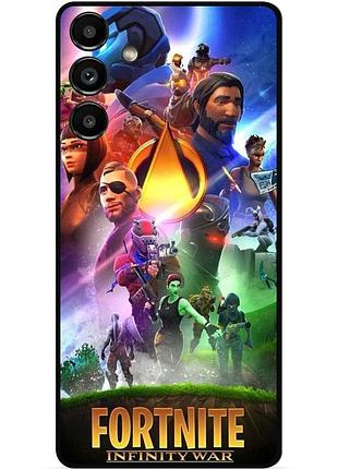Силіконовий чохол бампер для samsung s20 fe з малюнком fortnite фортнайт