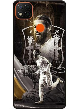 Чехол силиконовый бампер для zte blade 20 smart с рисунком sergio ramos серхио рамос real