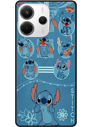 Силіконовий бампер чохол для xiaomi redmi note 14 з картинкою стіч stitch
