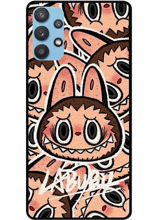 Силіконовий бампер чохол для samsung a32 з малюнком лабубу labubu