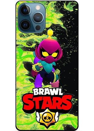 Силиконовый чехол с героем бравл старс brawl stars для xiaomi samsung motorola nokia iphone zte oppo realme лили