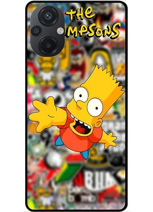 Силіконовий чохол бампер для xiaomi poco m5 з малюнком стикери гравіті фолз футурама маріо