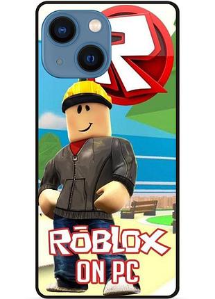 Силиконовый чехол для iphone 13 с картинкой роблокс roblox