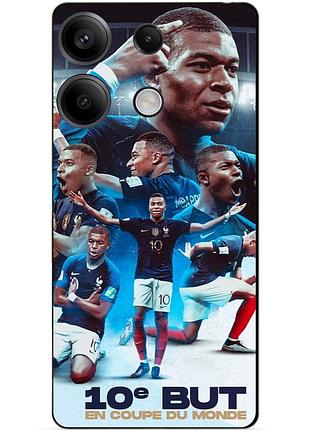 Силіконовий бампер чохол для huawei honor x6a з малюнком мбаппе франція mbappe