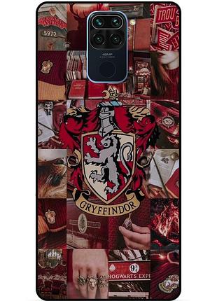 Чохол силіконовий бампер для xiaomi redmi note 9 з малюнком ґрифіндор gryffindor гаррі поттер harry potter