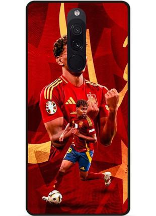 Силіконовий чохол бампер для xiaomi redmi 8 з малюнком lamine yamal ламин ямаль